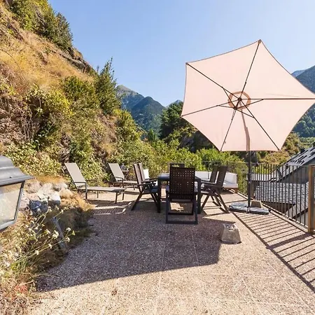 Tensina ❅ Acogedor Salon Y Gran Terraza Privada ❀ Sallent de Gállego