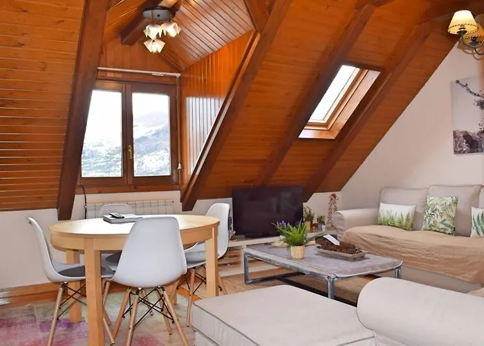 Lägenhet Tensina ❅ Acogedor Salon Y Gran Terraza Privada ❀ Sallent de Gállego