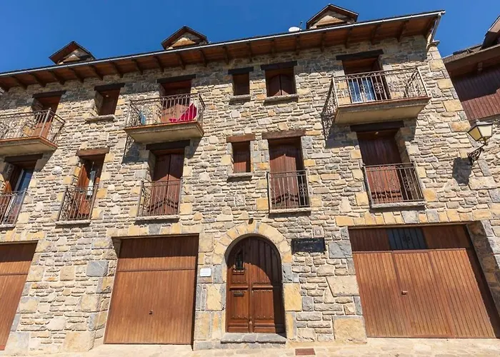 Lägenhet Tensina ❅ Acogedor Salon Y Gran Terraza Privada ❀ Sallent de Gállego